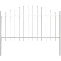 Syfax Tuinhek WOERDEN 170 x 140 cm Gepoedercoat staal Wit