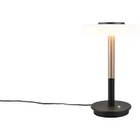 TRIO Led tafellamp Celeste wit glas