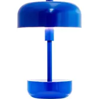Dyberg Larsen Haipot LED tafellamp oplaadbare batterij blauw Haipot, dimbaar, blauw, Woon-/ Eetkamer, metaal, Modern