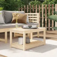Prolenta Maison Exclusive - Tuintafel, 82,5 x 50,5 x 45 cm, massief grenenhout