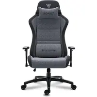 Sense7 Spellcaster FUKU XL - Gamingstoel - Belastbaar tot 160 kg - Ademend Materiaal & Lendenkussen - Bureaustoel - Ergonomische Stoel - Max. 190 cm - Zwart en grijs