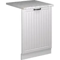 Vicco Fame-Line Vaatwasserfrontpaneel – 60 cm, WB Marmer Wit Landhuis