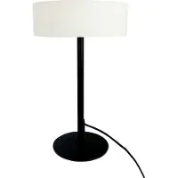 Dyberg Larsen Tafellamp Calix, zwart, Woon-/ Eetkamer, metaal, Design, Tafellamp