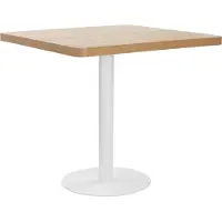 Syfax Bistrotafel 80x80 cm MDF lichtbruin