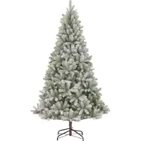 Black Box - Trees Nagoya Kunstkerstboom - 2230 takken - H240 x Ø138 cm - Groen Frosted