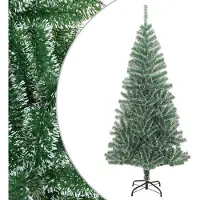 Syfax Kunstkerstboom met sneeuw 210 cm groen