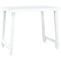 Syfax Campingtafel hout-look 79x56x64 cm PP wit