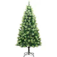 Syfax Kunstkerstboom met scharnieren en standaard 180 cm