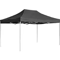 Prolenta Maison Exclusive - Professionele partytent, inklapbaar, aluminium, 4,5 x 3 meter, antraciet