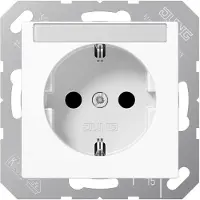 JUNG A1520BFNAWW Wandcontactdoos Inzetstuk 1-voudig Alpine-wit 1 stuk(s)