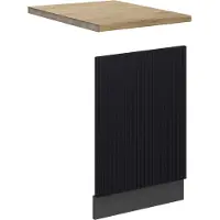 Vicco Fame-Line Frontpaneel – 45 cm, WB Eik Zwart gestreept