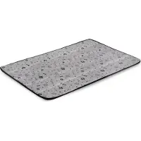 AIO Factory Hondenbedmat 80x60 cm waterdicht botten zwart