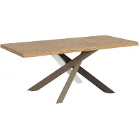 Itamoby Vaste tafel 90x180 cm Versalux ontschorste eiken poten 4/C