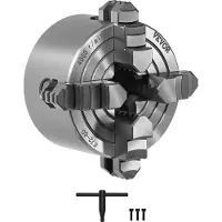 Vevor 4-klauwplaat
