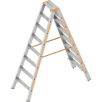 Layher model 1043, trapsteiger met treden, 2x8 treden