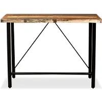 Syfax Bartafel 120x60x107 cm massief gerecycled hout