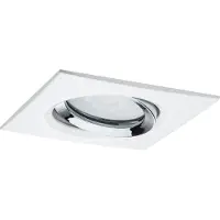 Paulmann Nova Inbouwlamp voor badkamer Set LED GU10 7 W IP65 Wit (mat), Chroom