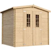 Timbela M369C+M369G - Houten tuinhuis - 4,33 m² - 226x236xH224 cm - met vloer