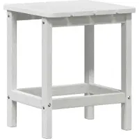 Syfax Bijzettafel Wit 38 x 38 x 46 cm Polyetheen