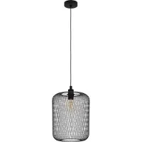 Eglo Hanglamp Wrington Zwart E27