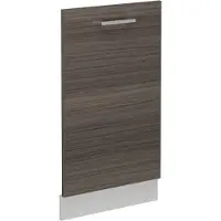 Vicco R-Line Vaatwasserfrontpaneel – 45 cm zonder werkblad Edel grijs