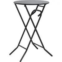 Syfax Tuinstafel Antraciet 50 x 50 x 72 cm Metaal