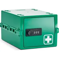 Lockabox Mini Opbergbox met Cijferslot – Afsluitbare Medicijnkast – Polycarbonaat Kluis – Koelkast en Diepvries Proof – 3 Liter – 22,3 x 15,4 x 12 cm