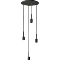 Osram Hanglamp Decor Needle Plate, dimbaar, alu / grijs / zink, Woon-/ Eetkamer, metaal, Modern, hanglamp