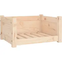 Syfax Hondenbed 55,5x45,5x28 cm massief grenenhout