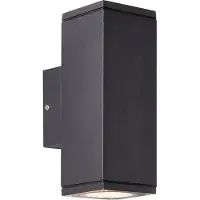 Brilliant Hally - Buitenlamp - IP44 - 2x GU10 - Zwart