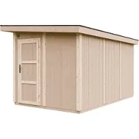 Timbela M904 - LP SmartSide Tuinhuis op houtbasis - 8,7 m² - 412x279xH237 cm - met vloer