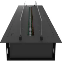 SOLOLED Invapo Insert 1800: Inbouwmodel met waterdampfunctie - Meerdere kleuren vlam, 3D-effect en bediening via app, 3,6 liter tank - 180 cm, automatische vulling