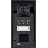 2N Telecommunications Bel + deurintercom, IP-deurstation IP Force - 1 toets, HD Cam, picto., lezer (App)