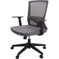 Sihoo bureaustoel bureaustoel, ergonomische S-vormige rugleuning, ademende verstelbare taillesteun ~ grijs