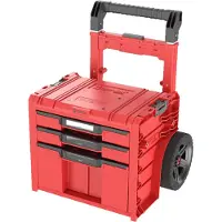 Qbrick System -Pro Cart 2.0 Plus - 3 lades - HD Red