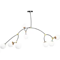 Toolight Lamp Black Mat APP1673-8CP