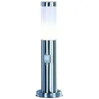 Globo RVS terraslamp Boston met sensor