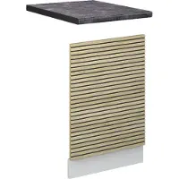 Vicco Fame-Line Frontpaneel – 45 cm, WB Antraciet Eiken paneel