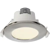 Lewitz 565315 Acrux LED-inbouwlamp Energielabel: G (A - G) LED LED vast ingebouwd 7 W Wit, RVS