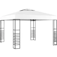 The Living Store De Living Store tuinpaviljoen, 3x3 meter, wit