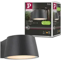 Paulmann Capea 2200K Wand 94713 Buitenlamp (wand) LED 6 W Zwart