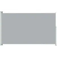 Syfax Tuinscherm uittrekbaar 220x300 cm grijs
