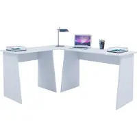 VCM Hoekbureau "Masola" | Bureau, computerbureau, kleur wit
