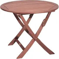 Garden Pleasure Tafel STOCKHOLM, rond, inklapbaar