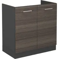 Vicco R-Line Wastafelkast – 80 cm zonder werkblad Edel grijs