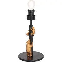 Anne Light & Home Animaux LED Tafellamp | 1x E27 40W | Dimbaar | Goud/Zwart