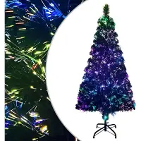 Syfax Kunstkerstboom met standaard 120 cm glasvezel groen