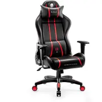 Diablo Chairs - Gaming stoel X.One 2.0 - Bureaustoel verstelbaar - Klein maat - Zwart / Rood