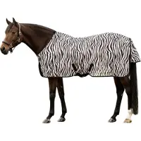 Waldhausen Zebra Vliegendeken Met Kruissingels - Bijna Uitverkocht!