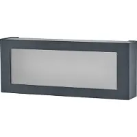 Osram Wandlamp buiten ENDURA STYLE NOVA, alu / grijs / zink, Aluminium, Modern, Wandlamp buiten